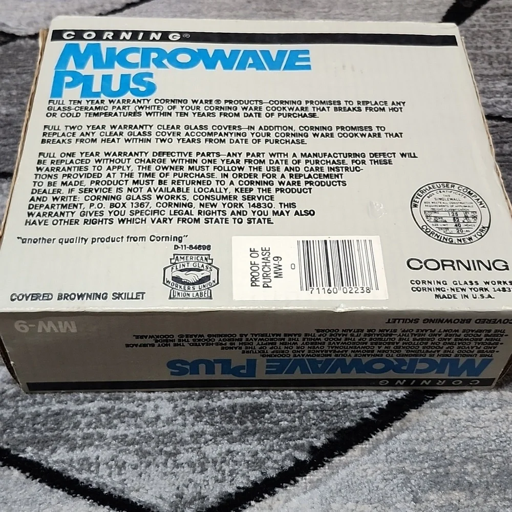Corning Glass Works corning microwave
